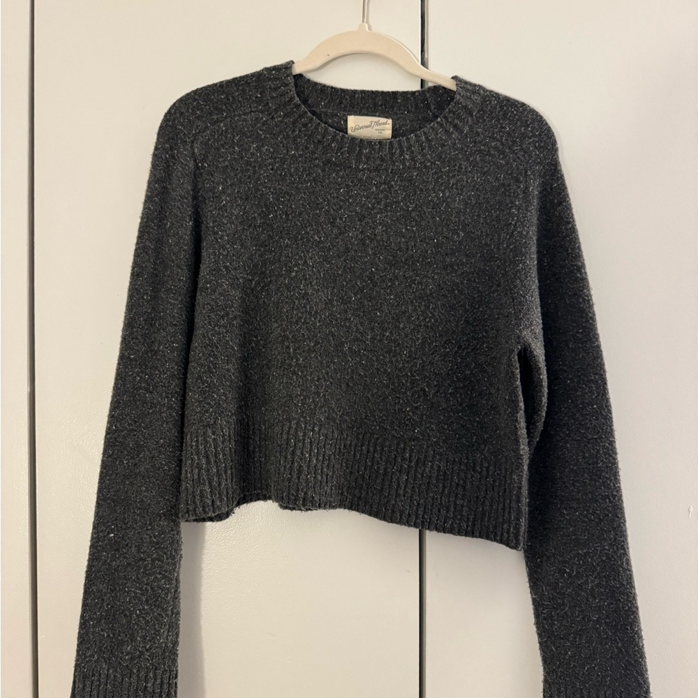 Universal Thread Charcoal Women's Crew Neck Sweater